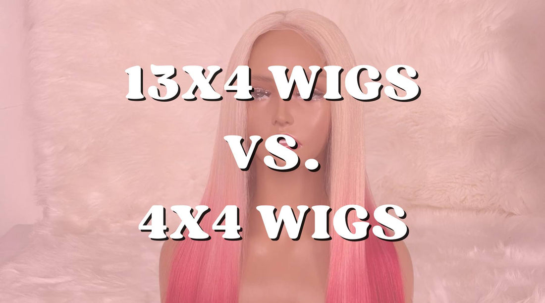 13x4 Lace Front Wigs vs. 4x4 Closure Wigs