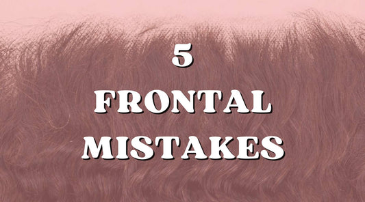 Five Frontal Mistakes You Are Making & How to Fix Them