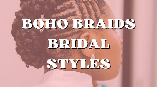 Bohemian Braids Updo for Weddings