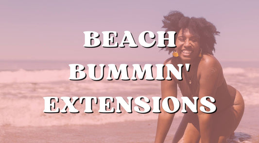Beach Bummin': Hair Extensions at The Beach This Summer