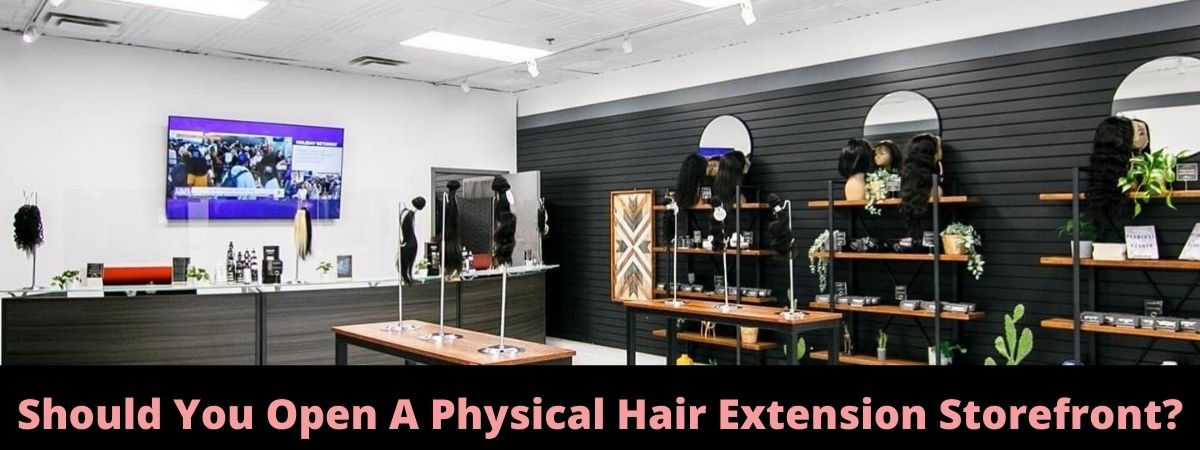 The hair extension clearance shop