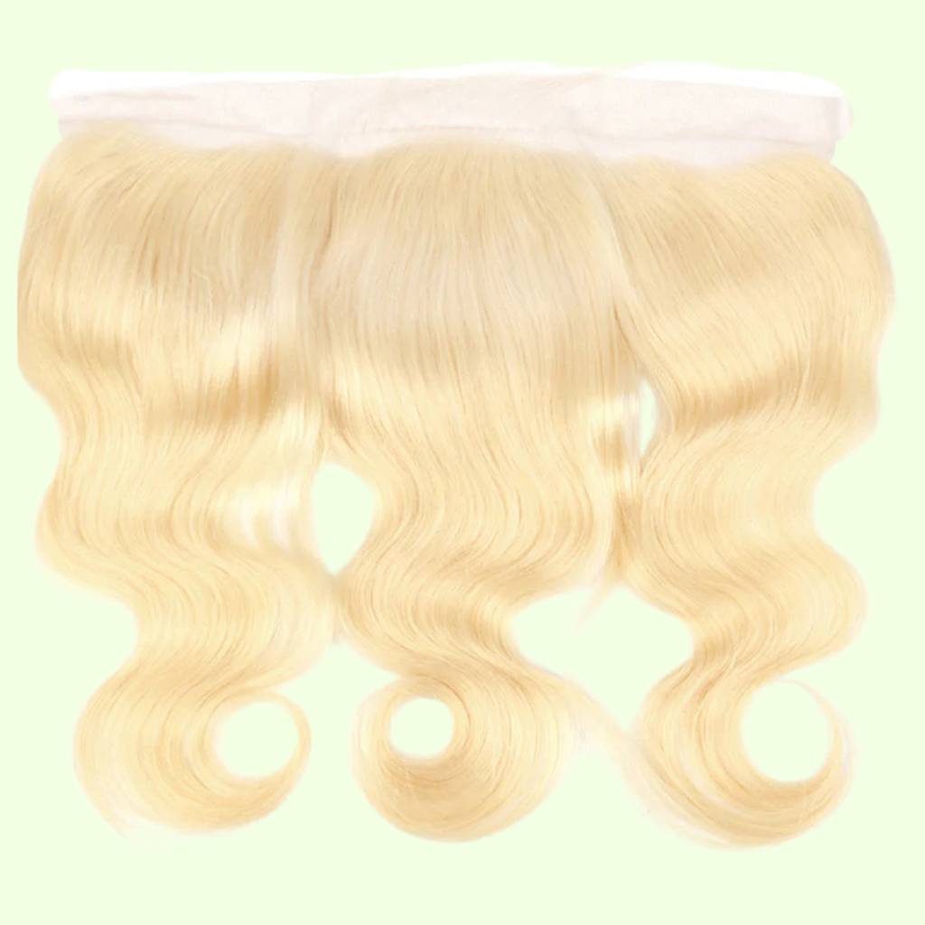 blonde lace frontal