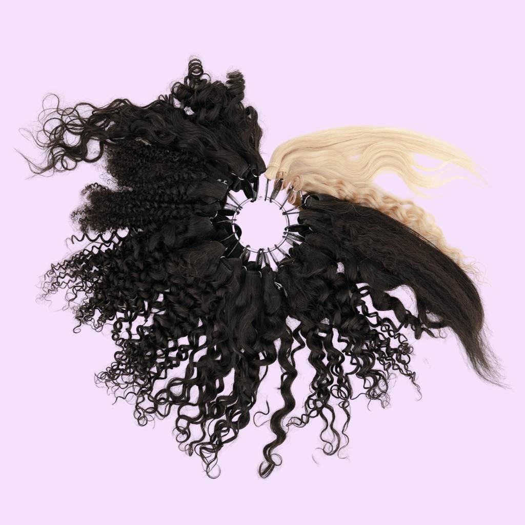 hair texture sample kits