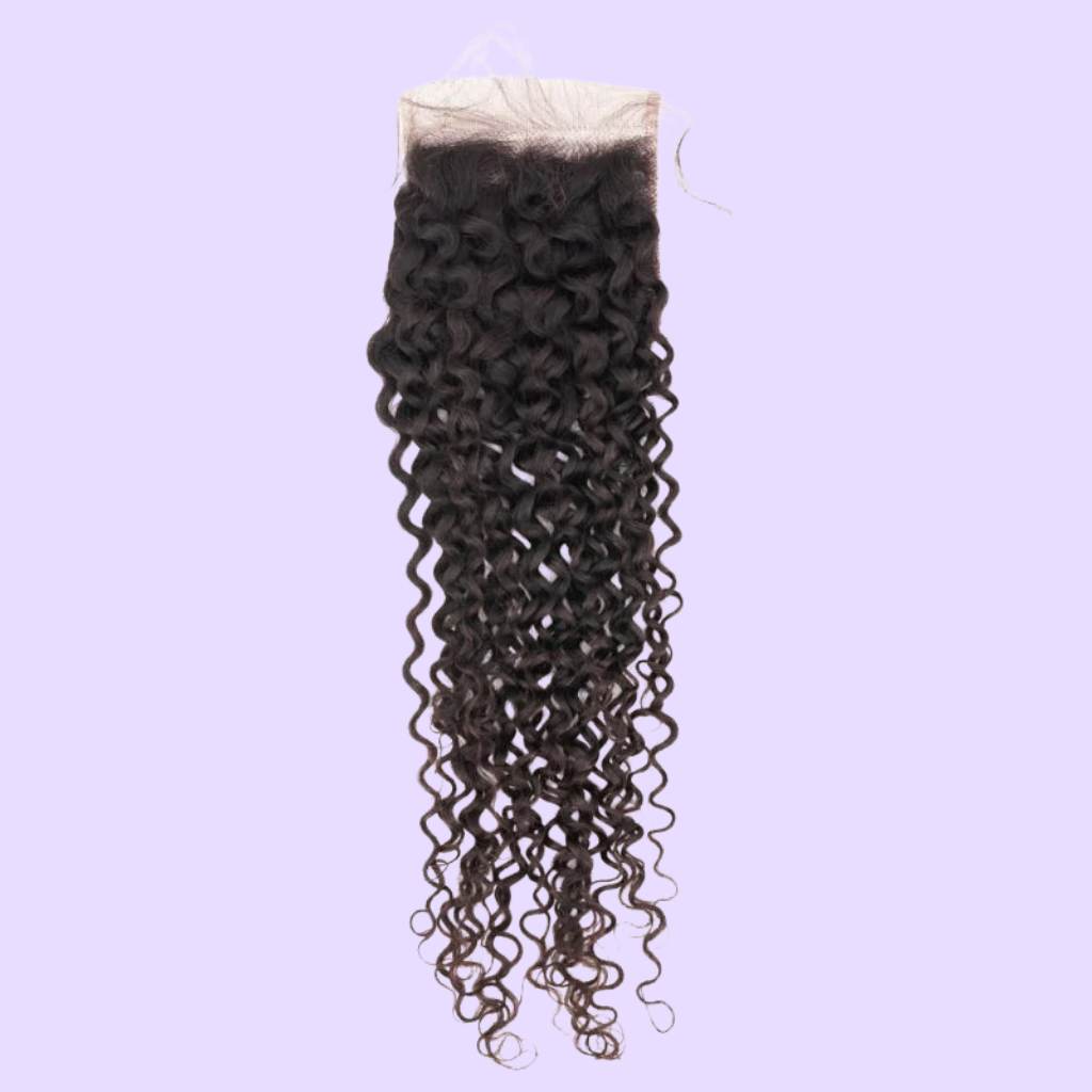 kinky curly closure