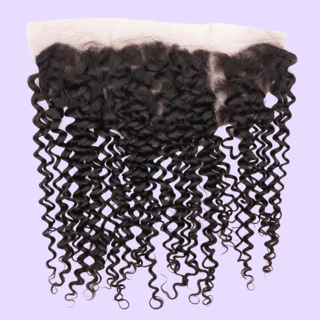 kinky curly frontal