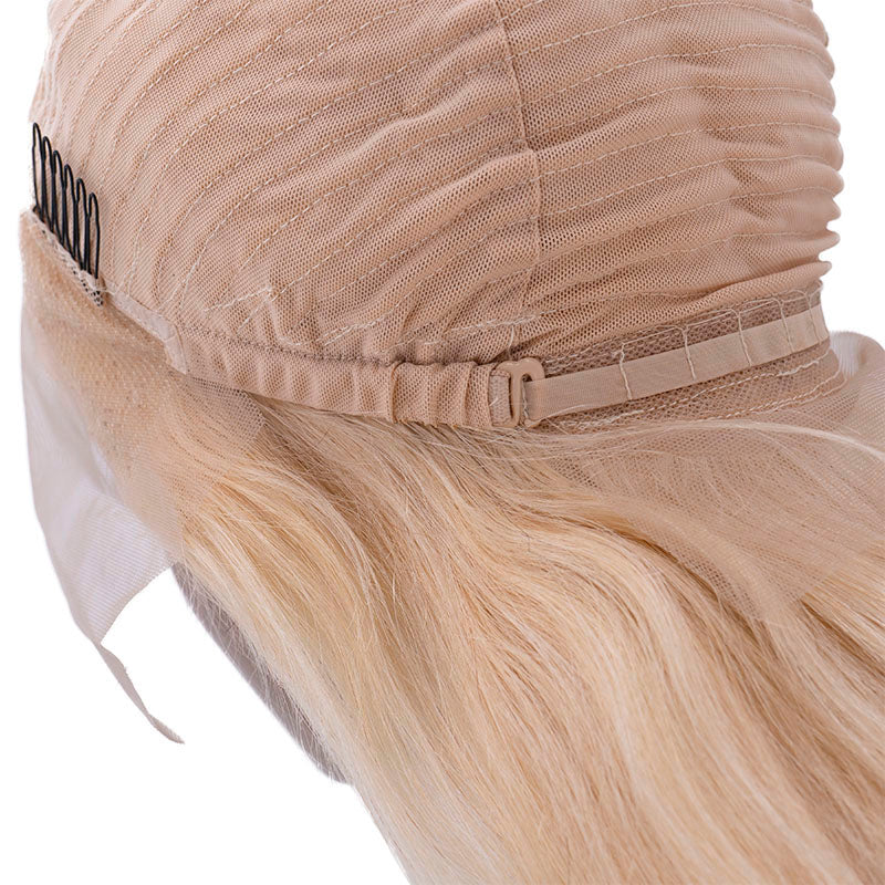 Brazilian Blonde Straight 13x4 Transparent Lace Front Wig SALE