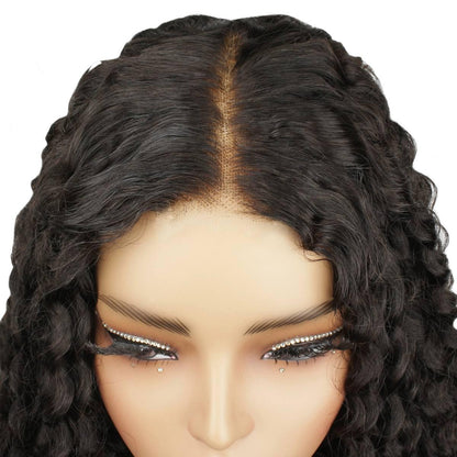 Kinky Curly HD 2x6 Closure Glueless Wig