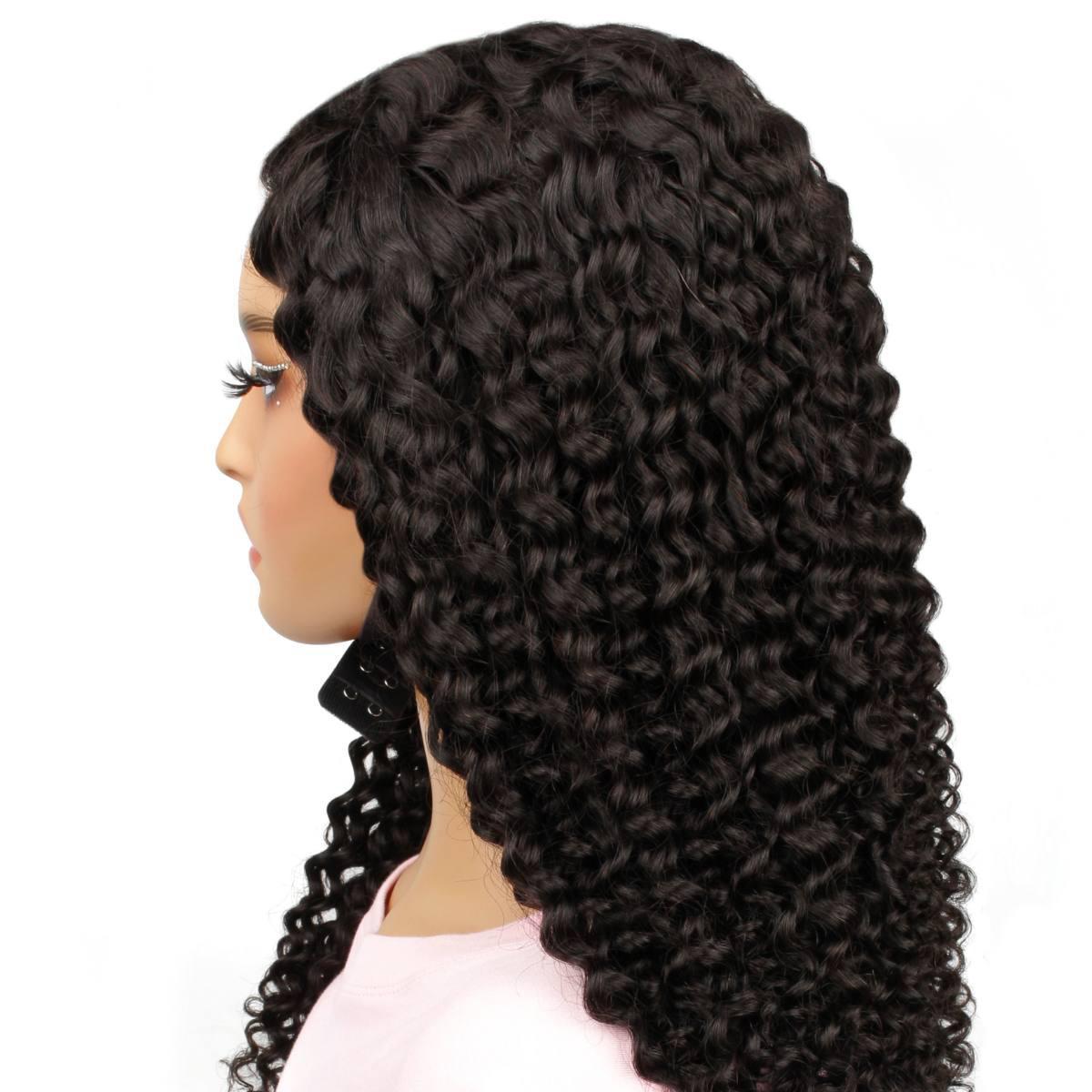 Kinky Curly HD 2x6 Closure Glueless Wig