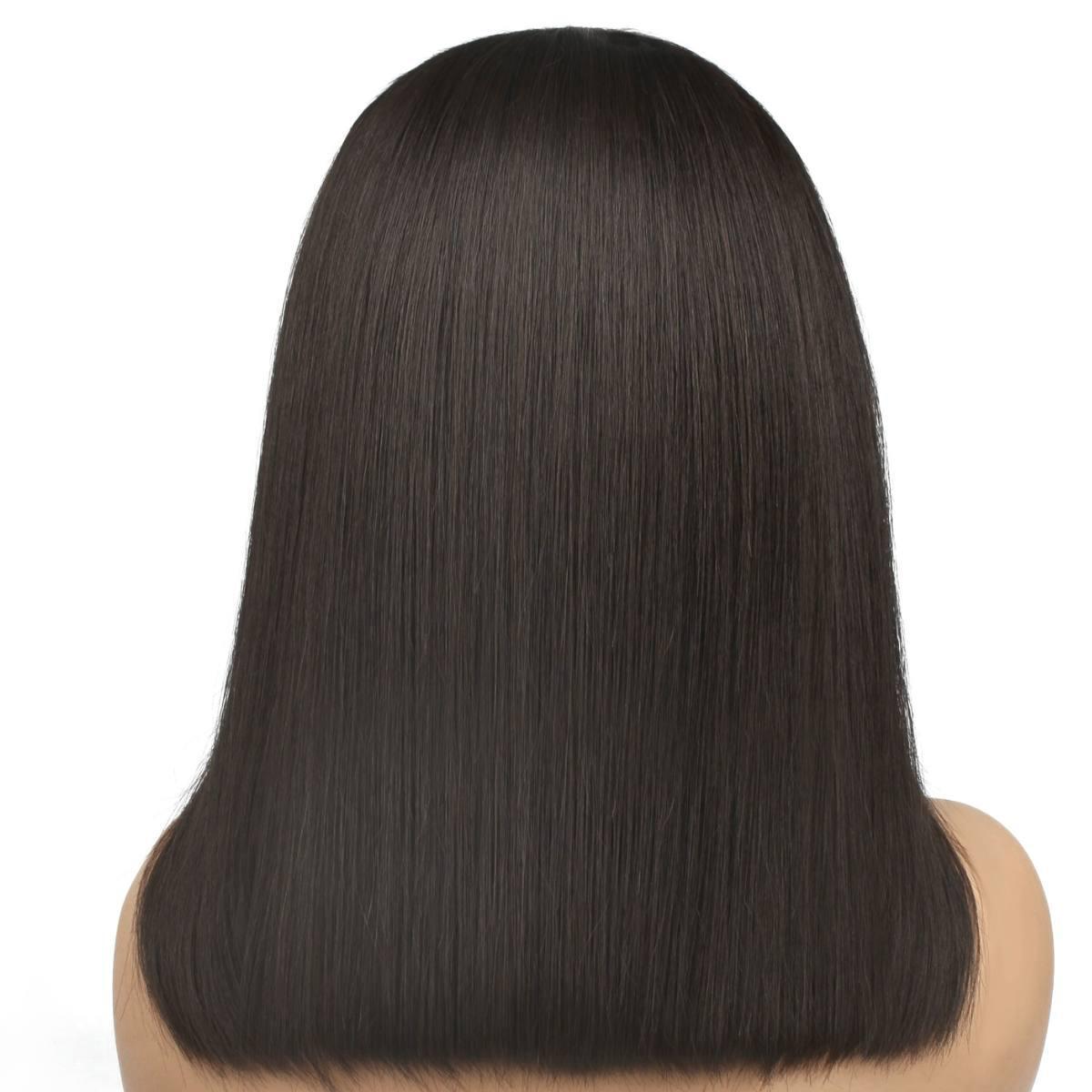 Raw Straight 5x5 HD Closure Bob Wig