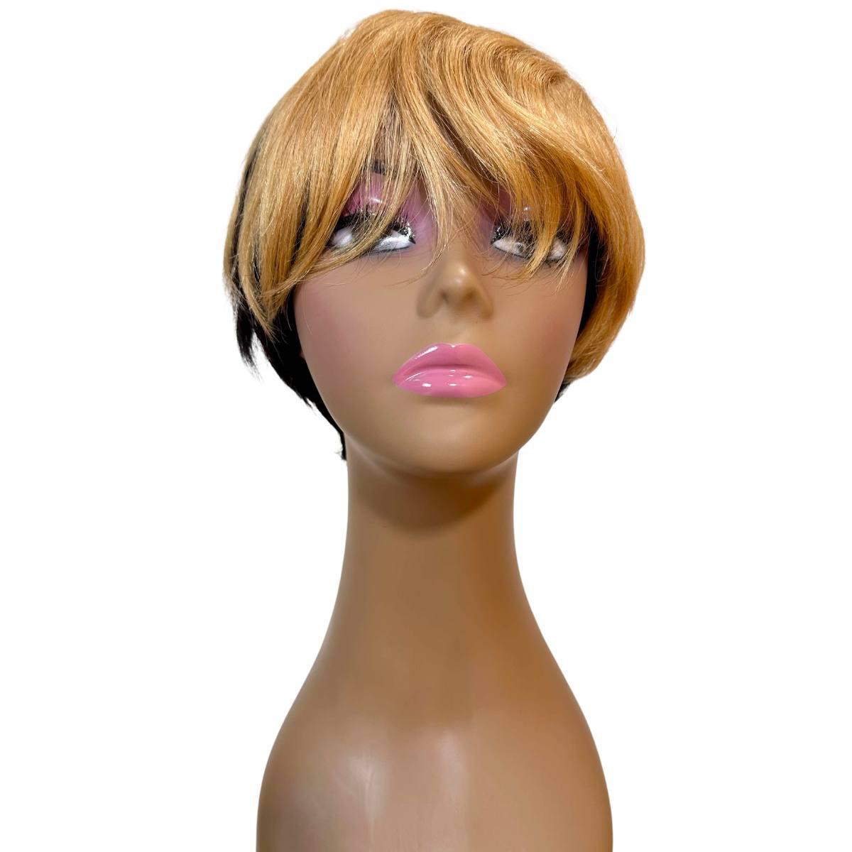 Honey Blonde Ombre Short Pixie Wig