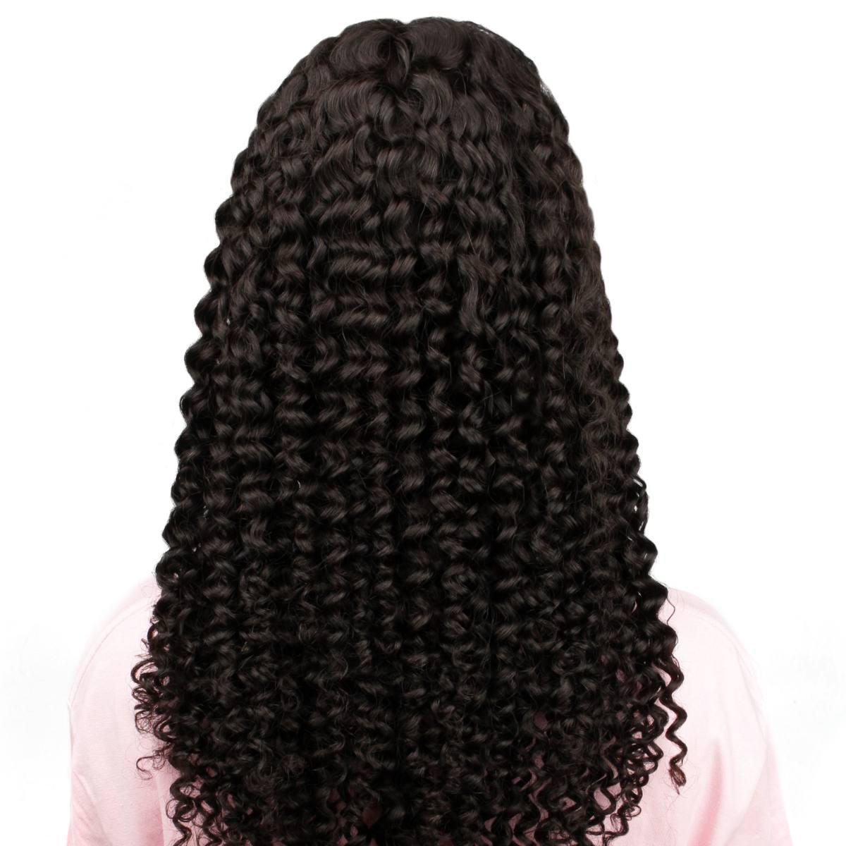 Kinky Curly HD 2x6 Closure Glueless Wig