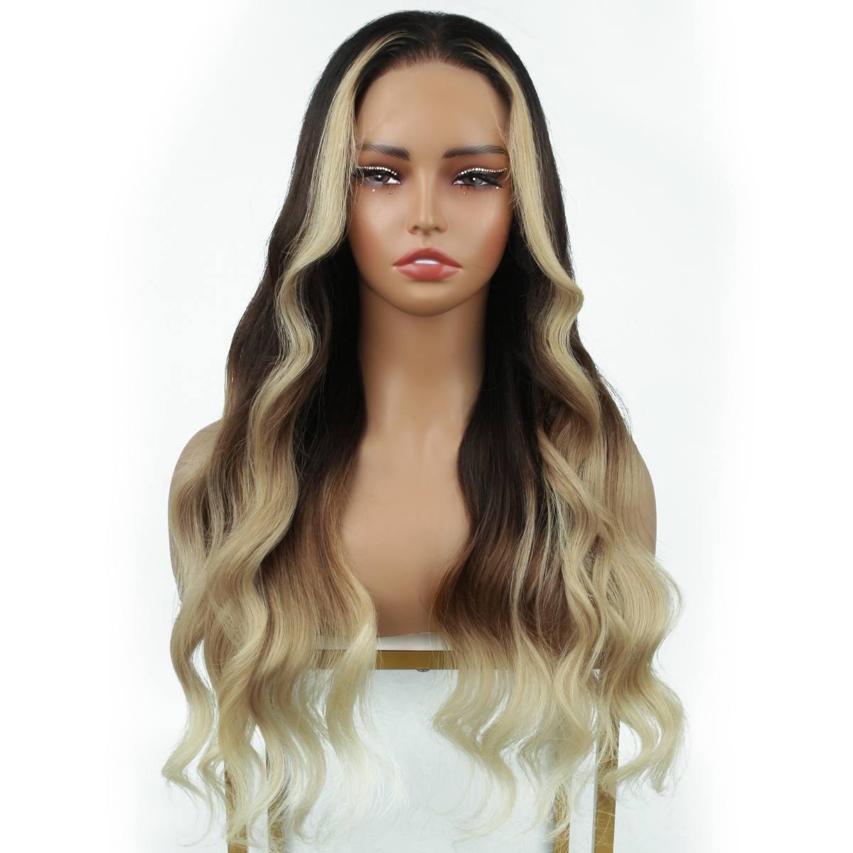 Raw Blonde Balayage Wavy 13x6 HD Lace Front Wig