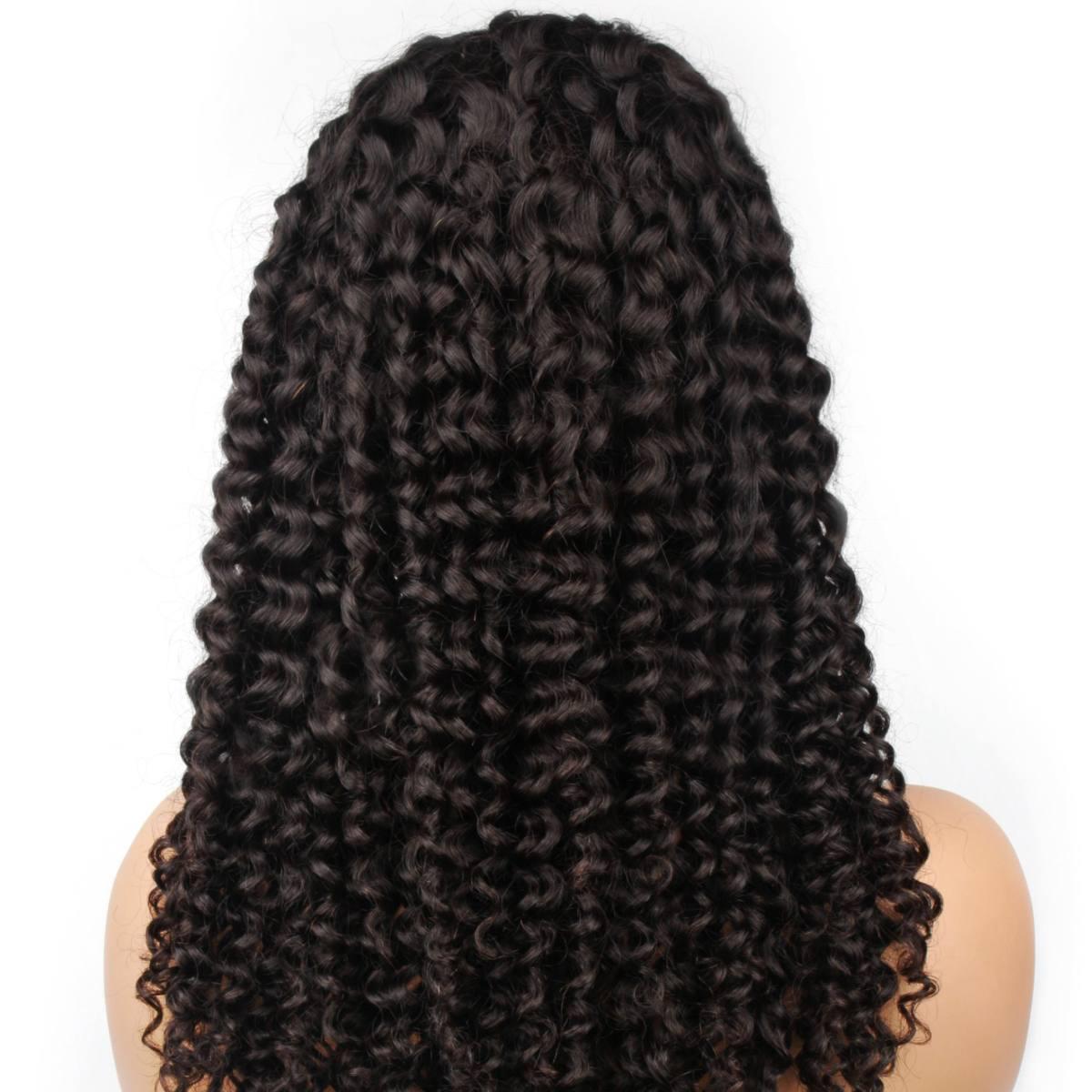 Kinky Curly V Part Wig