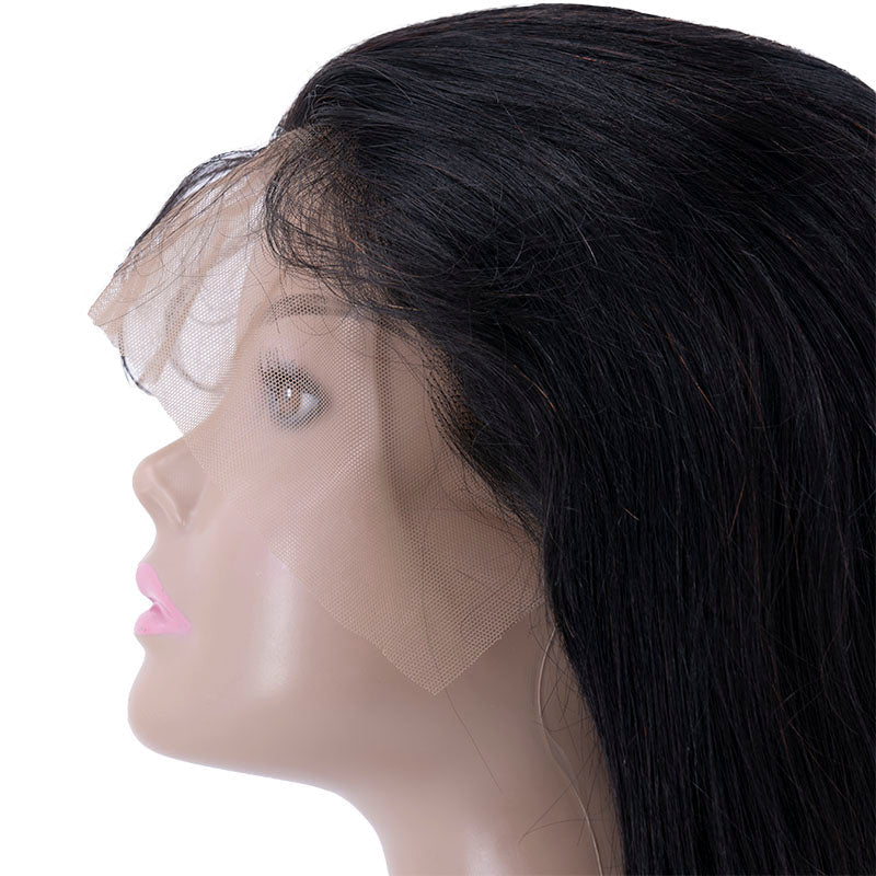 Brazilian Silky Straight 13x4 Transparent Lace Front 150% Wig SALE