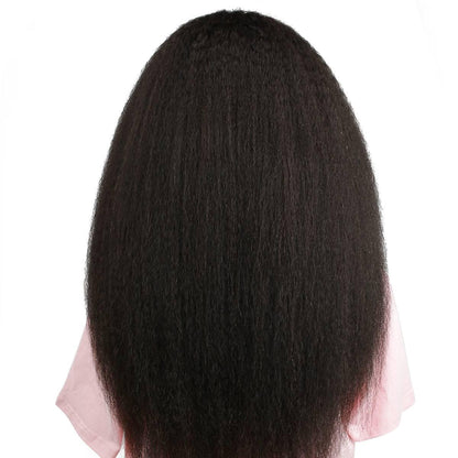 2x6 kinky straight hd wig back