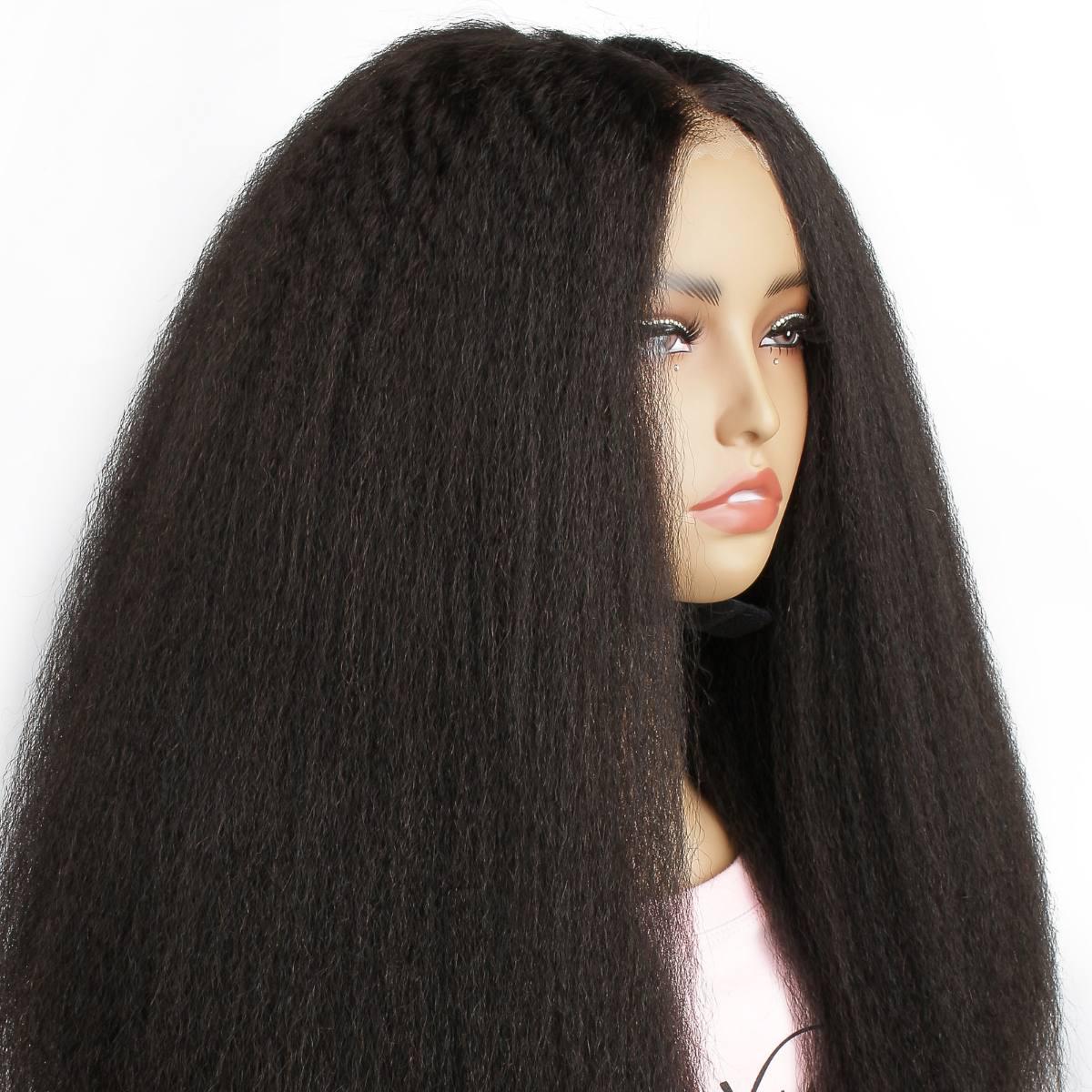 2x6 kinky straight hd wig