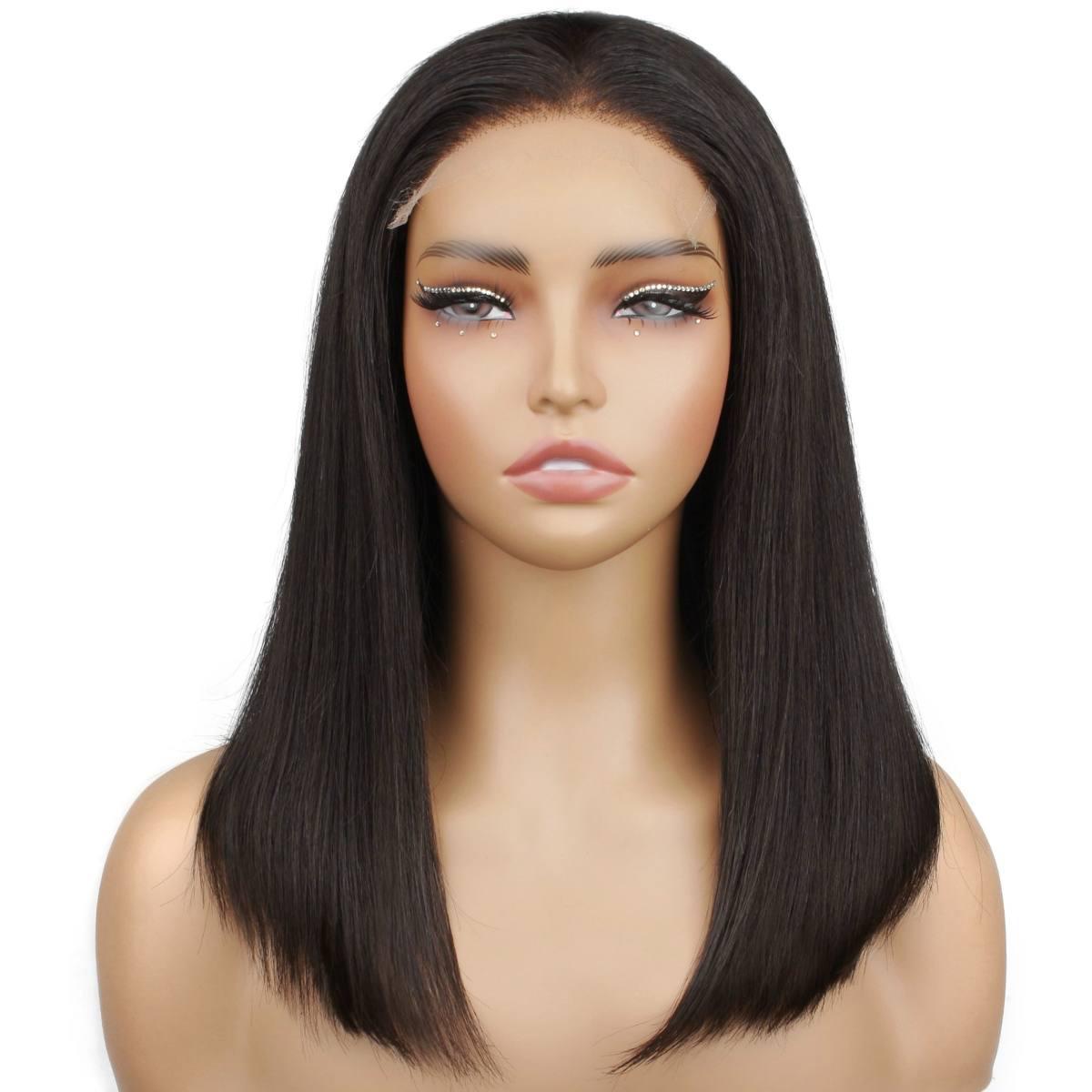 Raw Straight 5x5 HD Closure Bob Wig