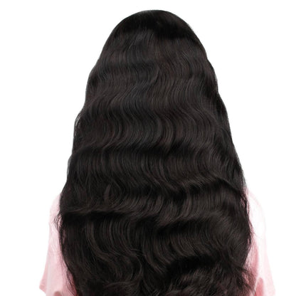 Jet Black Body Wave 13x4 HD Lace Front Wig