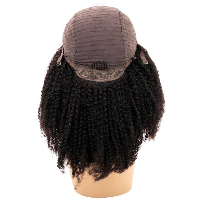 Afro Kinky Curly 4x4 Transparent Closure Wig SALE