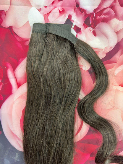 Natural Black Ponytail Extensions 24" SALE