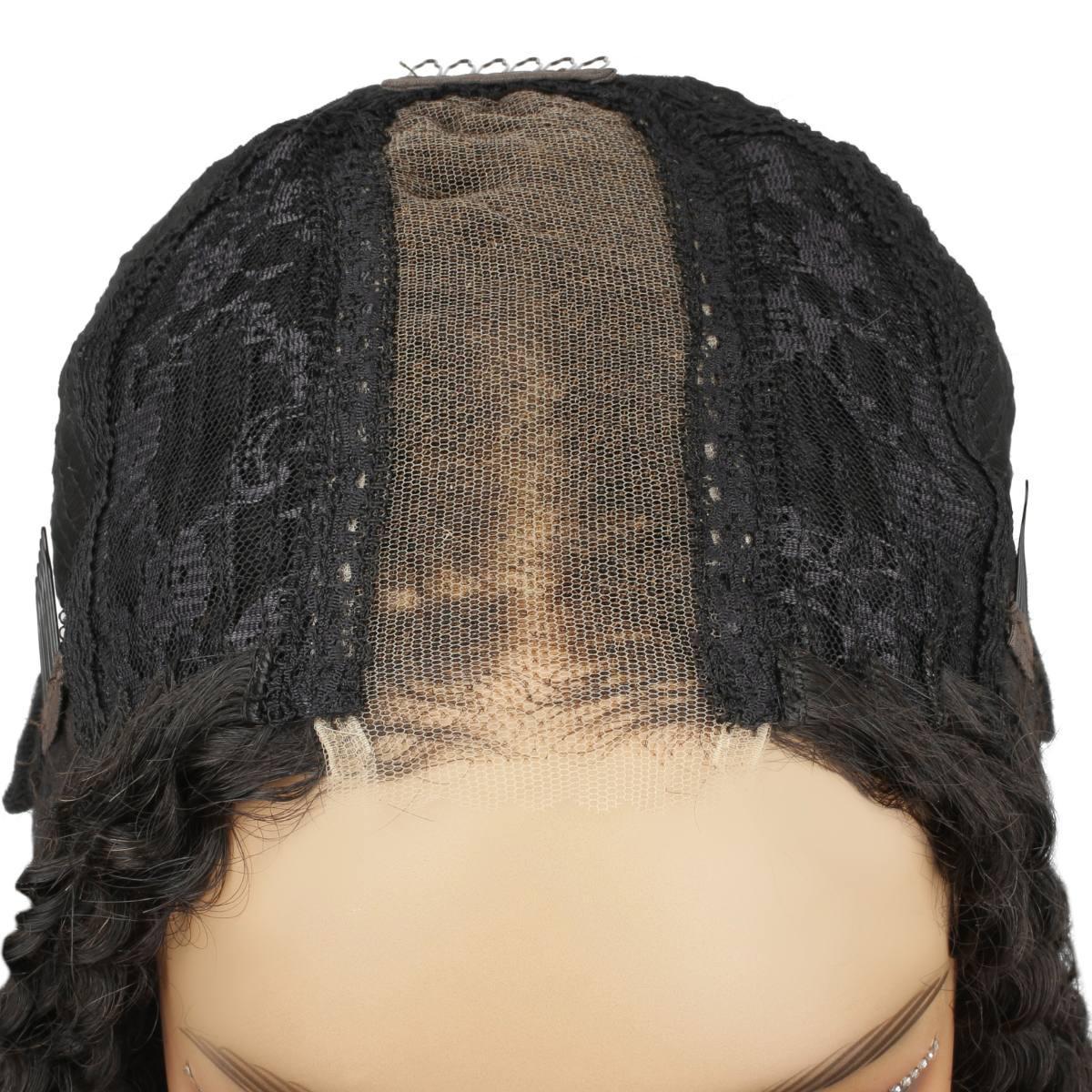 Jerry Curl HD 2x6 Closure Glueless Wig