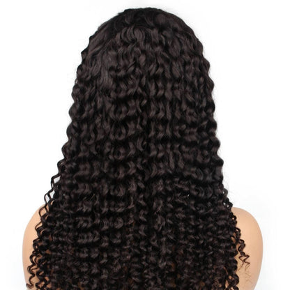 Deep Curl V Part Wig