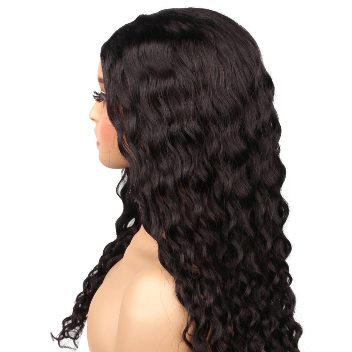 Natural Wave V Part Wig