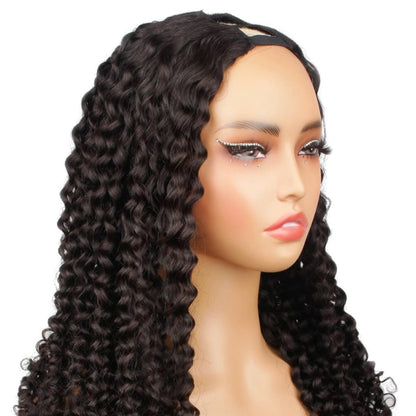 Tight Curl V Part Wig