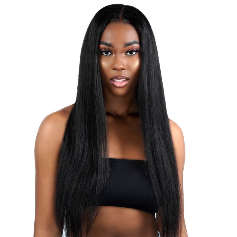 Brazilian Silky Straight 13x4 Transparent Lace Front 150% Wig SALE