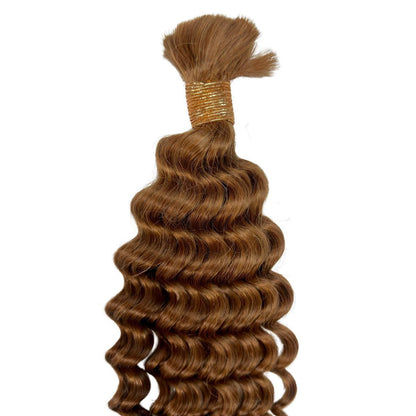 Auburn_Deep Wave Bulk_Braiding_Hair