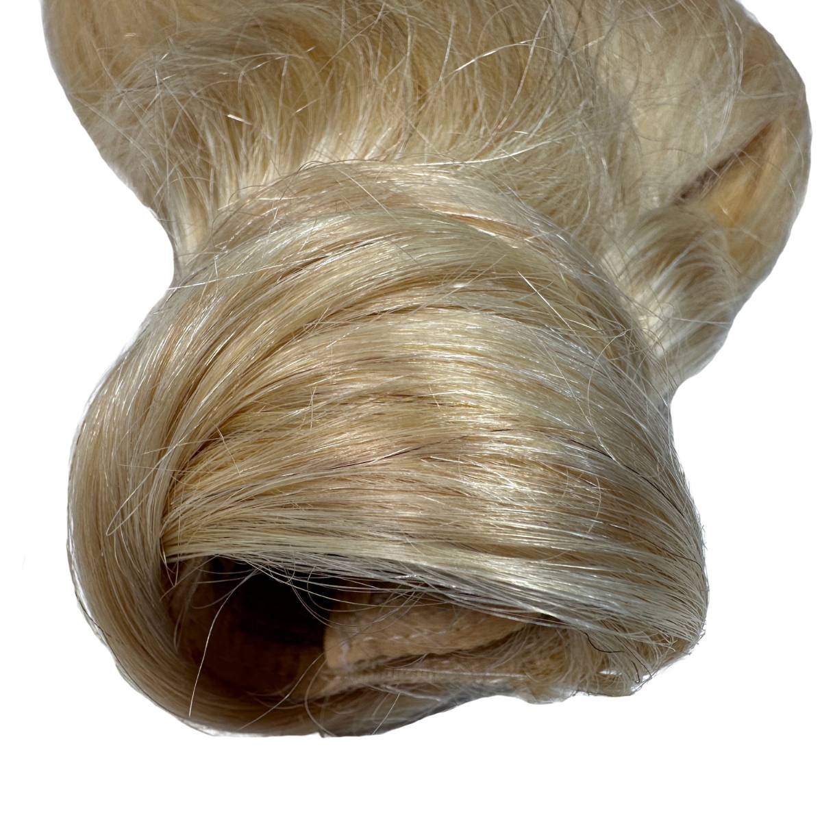 Bleach Blonde Ponytail