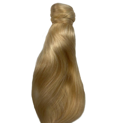 Bleach Blonde Ponytail Hair