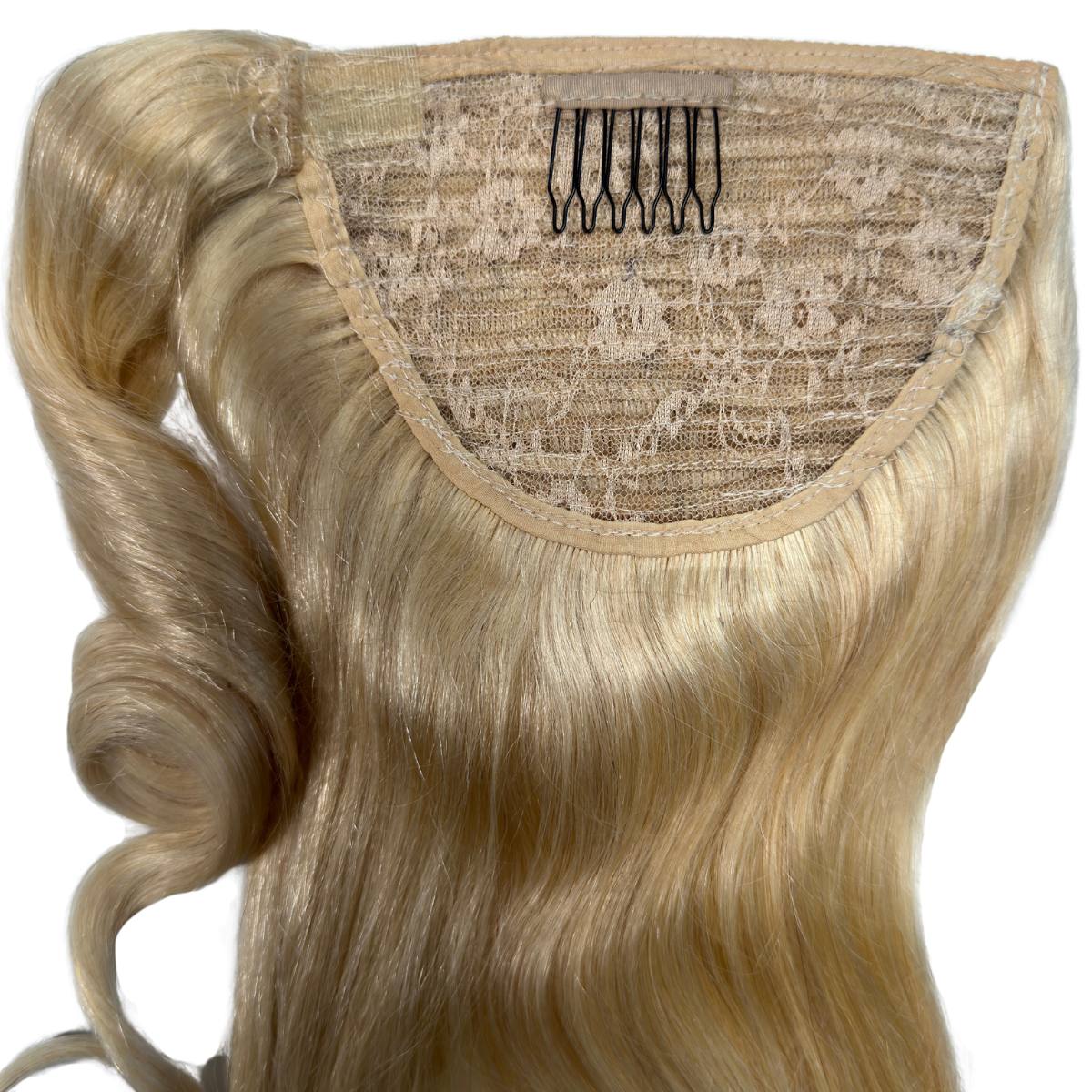 Bleach Blonde Ponytail Hair Extension