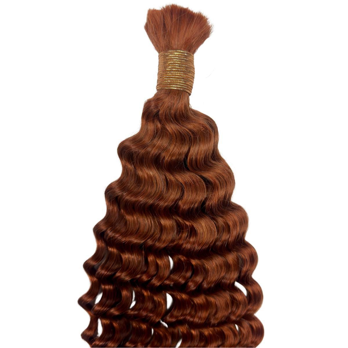 Copper Bulk Hair Extension