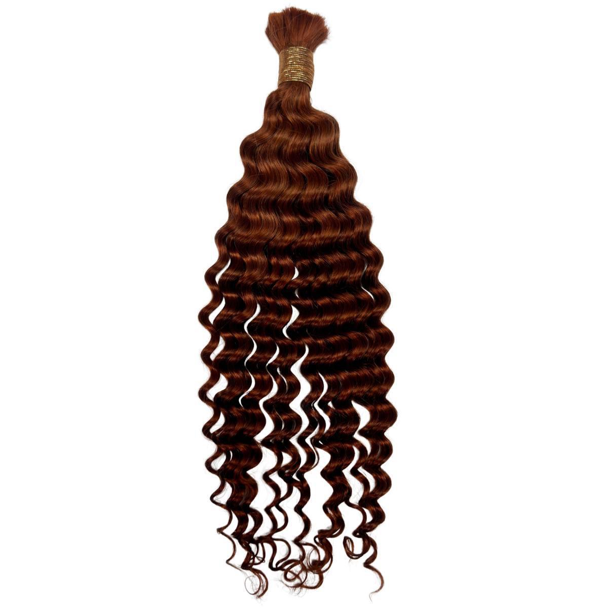 Copper Bulk Hair Extension Braiding Hair