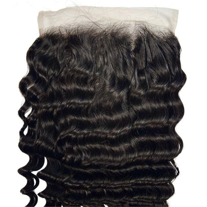 Human Hair 7x7 HD Lace Deep Wave Closure