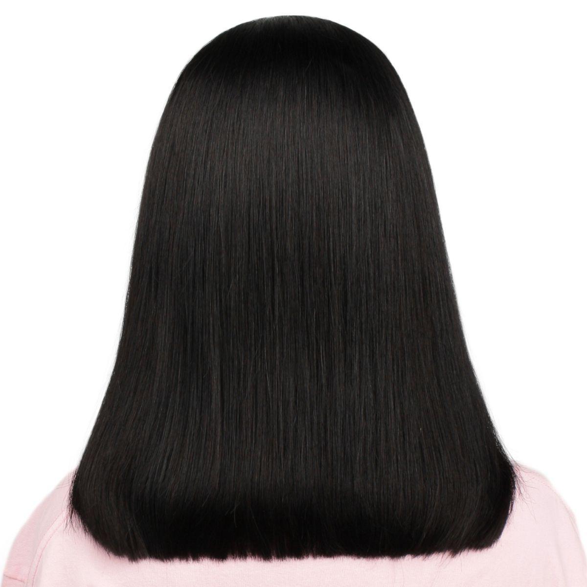 Jet Black 2x6 Hd Wig Back