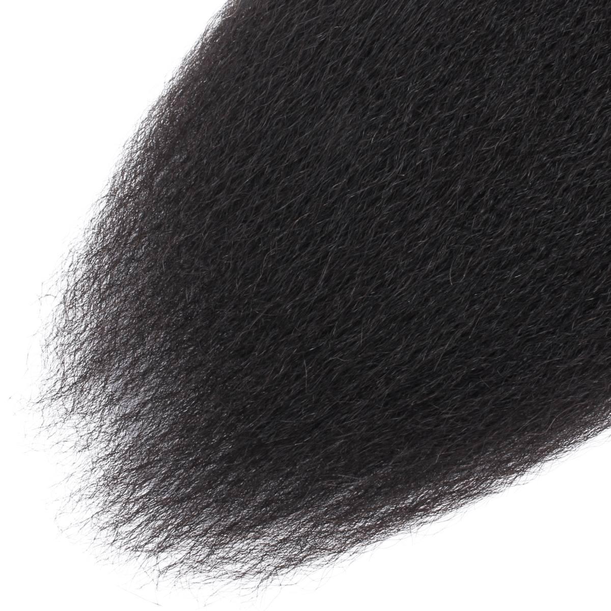 Kinky Straight Bulk Hair