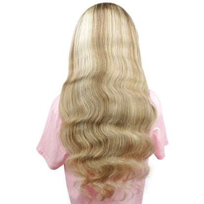 Light Blonde Highlight BW Wig