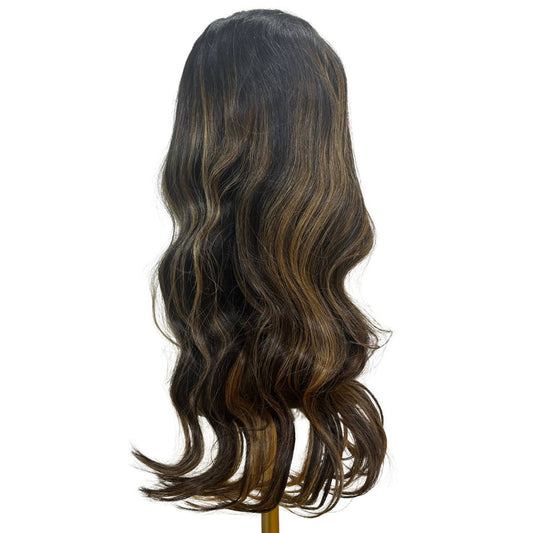 Ombre Highlight Body Wave 5x5 HD Closure Wig 26" SALE