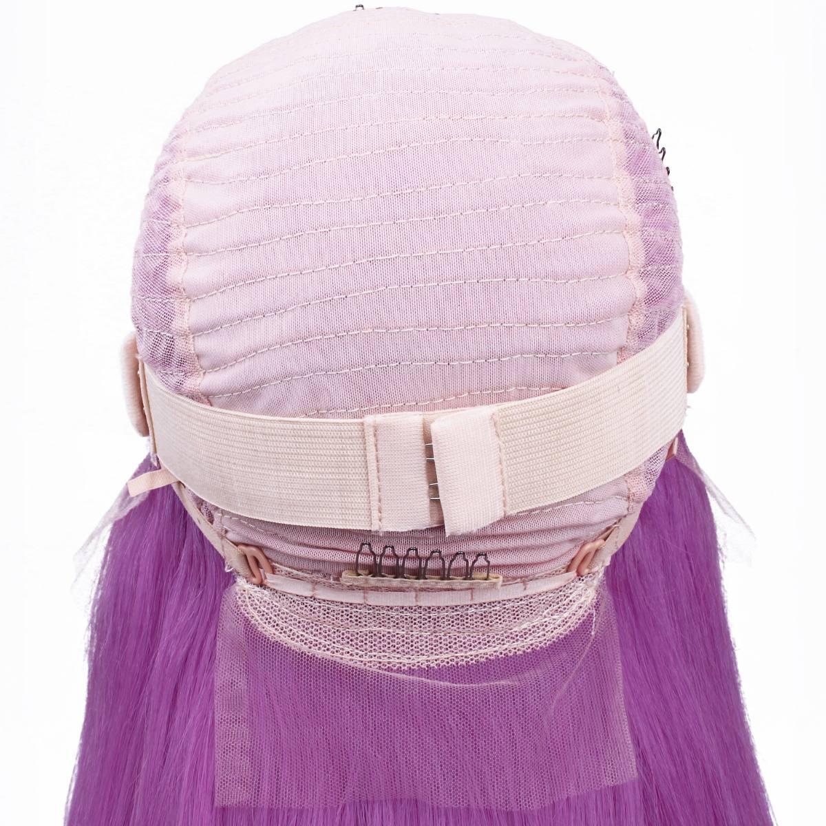 Purple ST 13x4 Transparent Back Cap