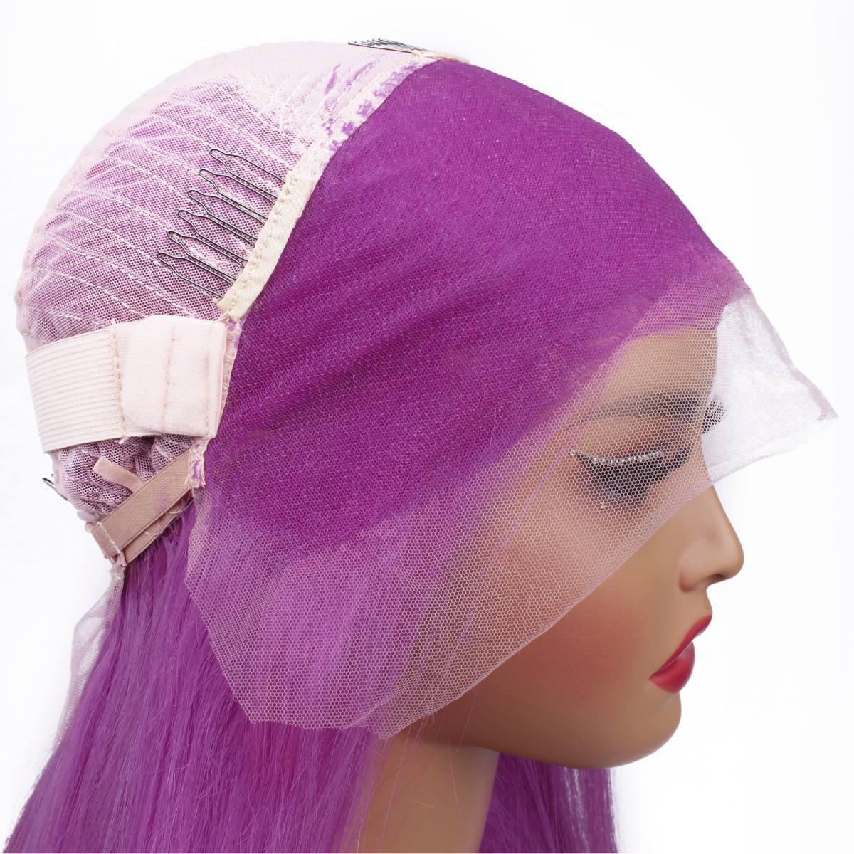 Purple ST 13x4 Transparent Side Lace