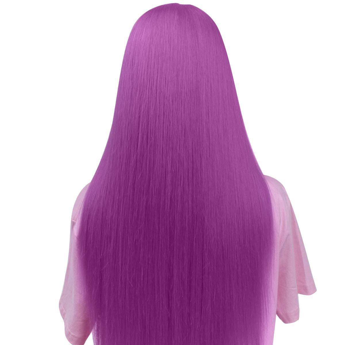 Purple ST 13x4 Transparent Wig Back