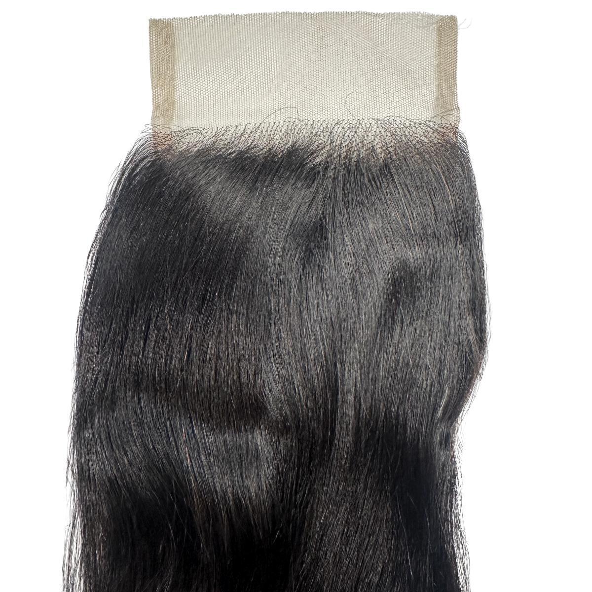 Yaki Straight Transparent 4x4 Closure Front