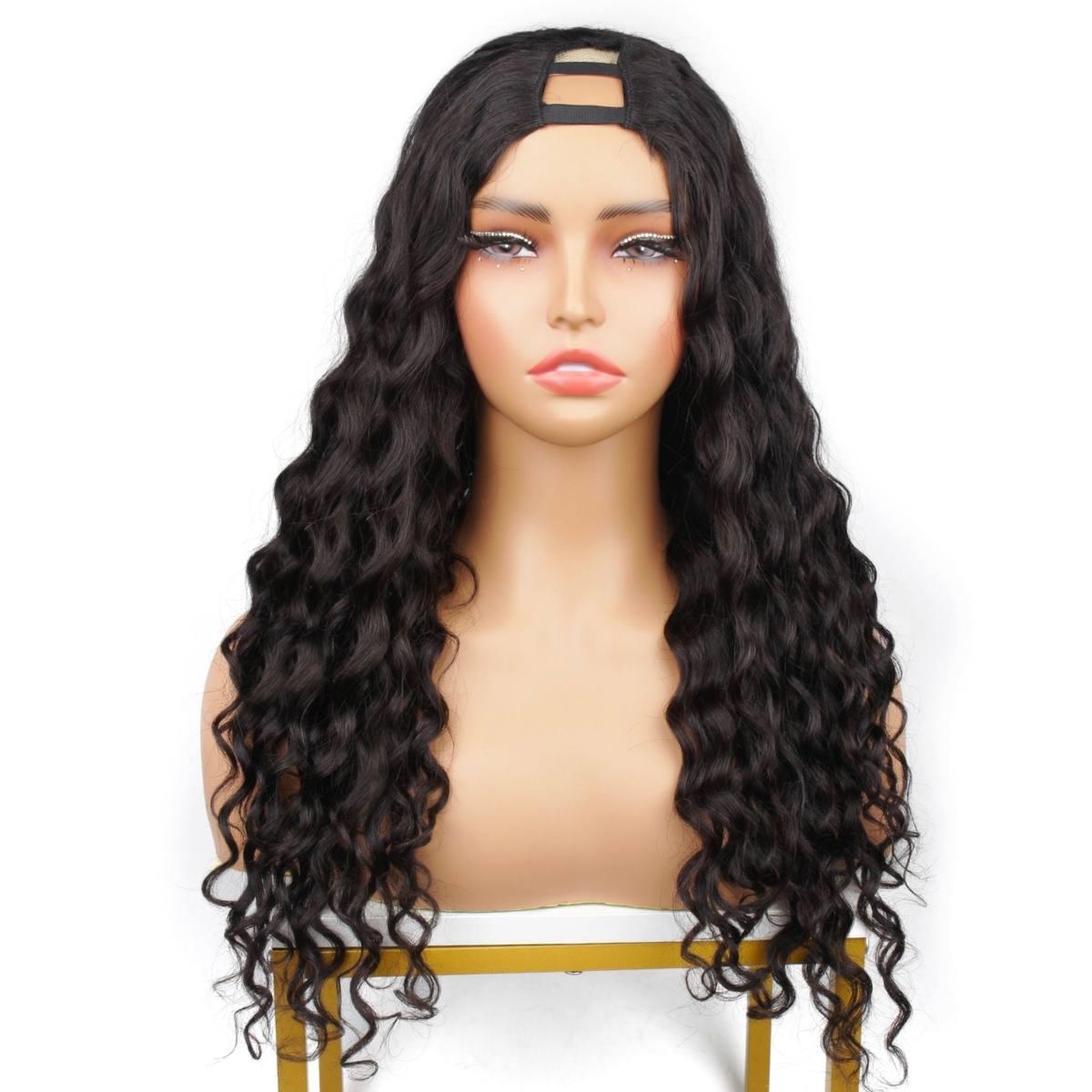 Natural Wave V Part Wig