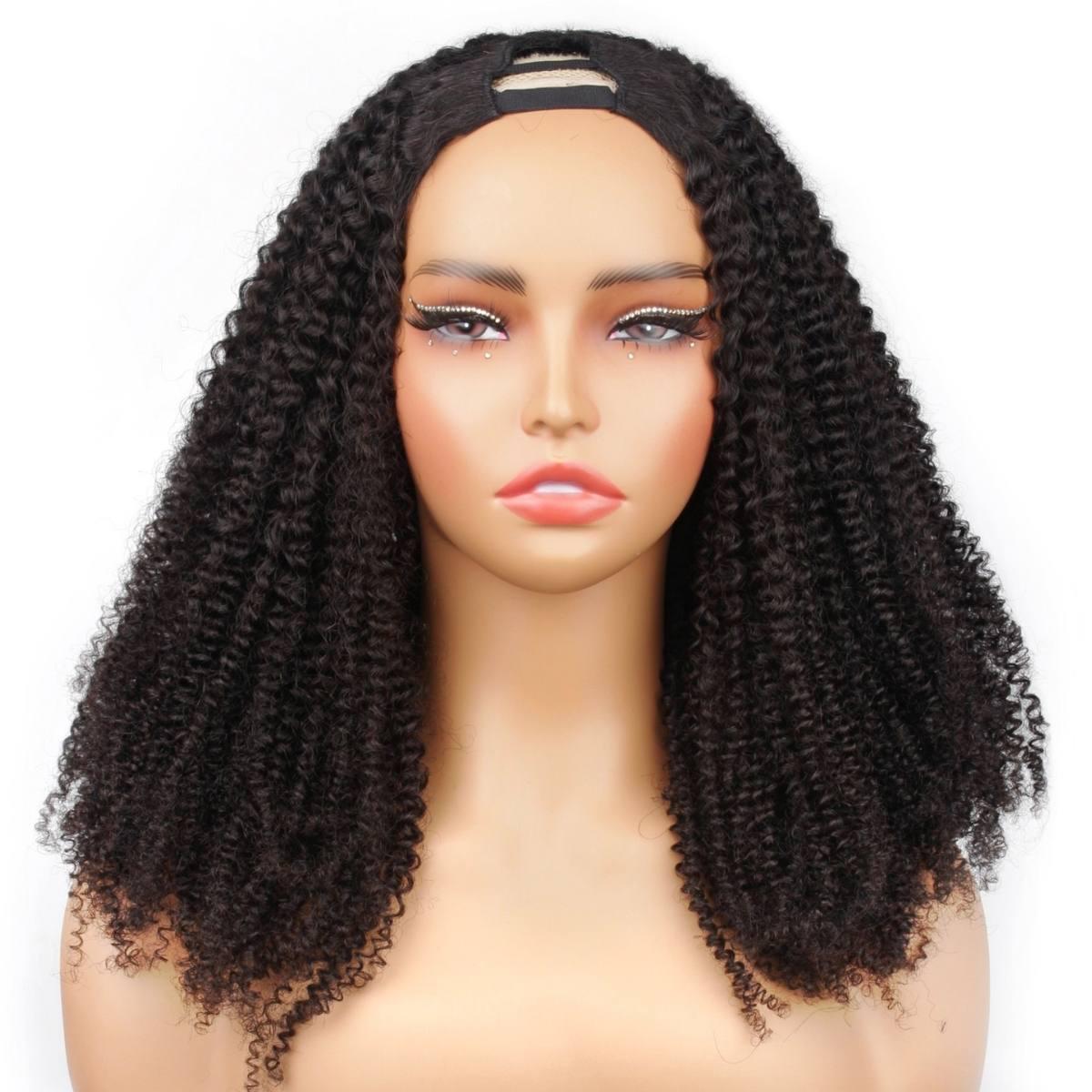 Wowfactor natural wavy kinky h.d top wig