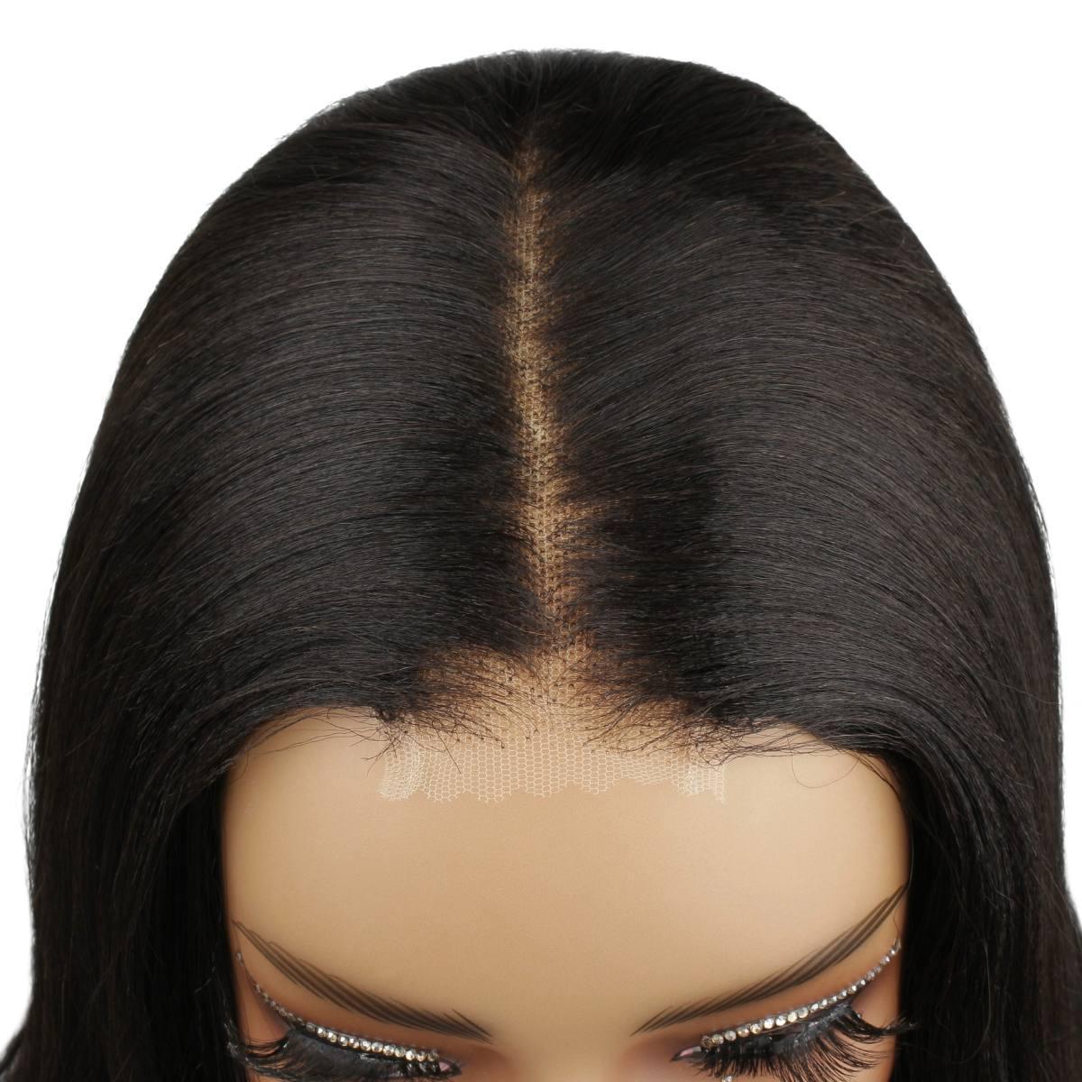 Yaki Straight HD 2x6 Closure Glueless Wig