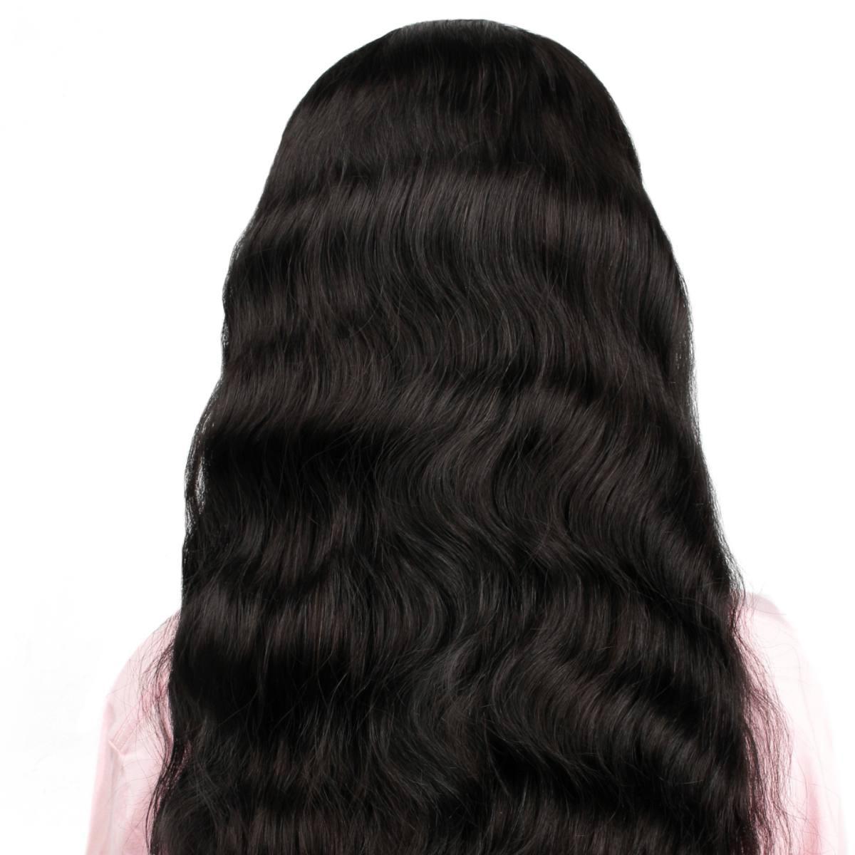 Jet Black Body Wave 5x5 HD Closure Wig