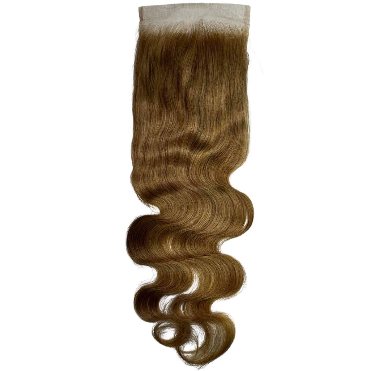 Honey Blonde Body Wave 5x5 Transparent Closure SALE