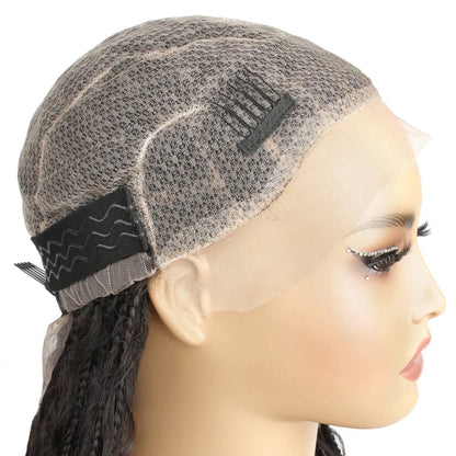 boho braid full lace wig side